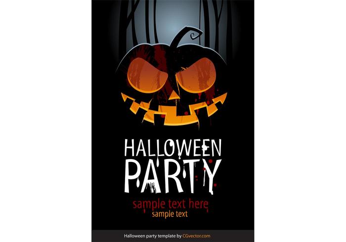 Halloween Party Template Halloween Party Template