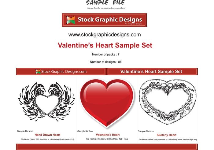 Valentine’s Heart Vector Valentine’s Heart Vector