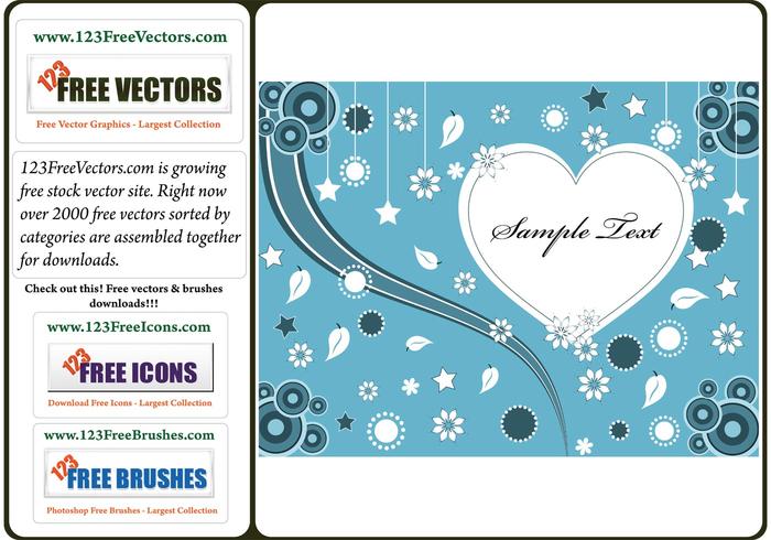 Lovely Valentine Greeting Card Vector Lovely Valentine Greeting Card Vector