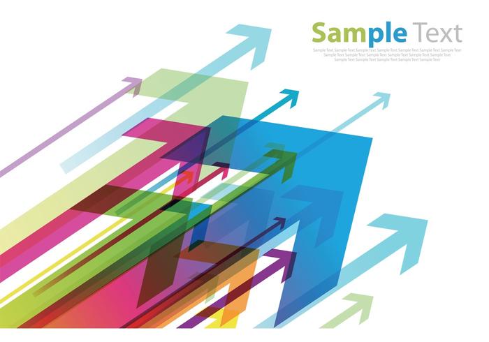 Vector Arrow Background Vector Arrow Background