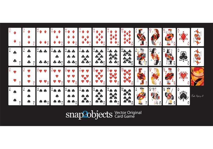 Free Vector Playing Cards Deck Free Vector Playing Cards Deck