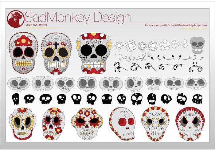 Skulls and Flowers Skulls and Flowers