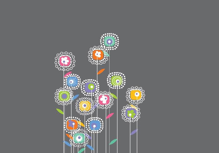Freaking Flowers Vector Graphic Freaking Flowers Vector Graphic