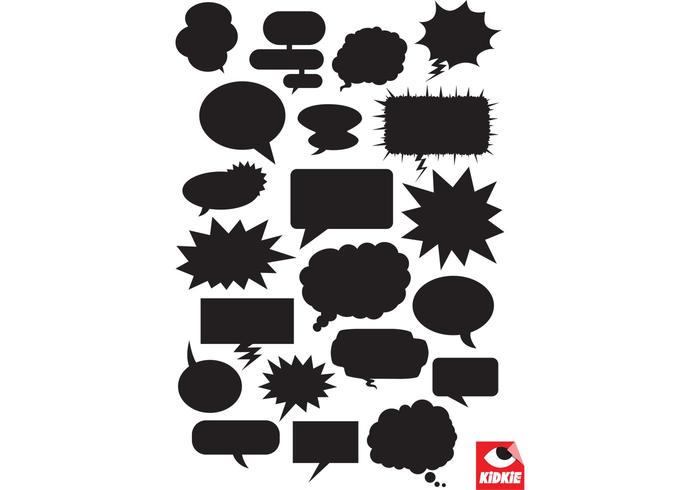 Speech Balloon Vector Pack Speech Balloon Vector Pack
