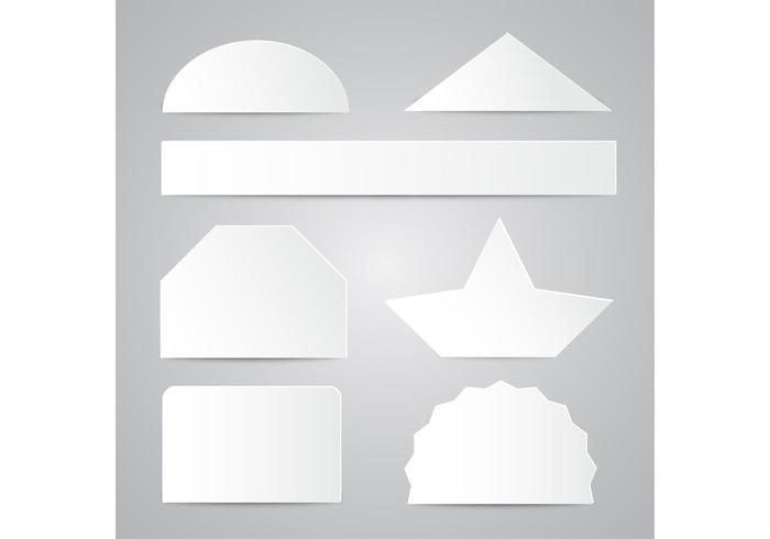 Paper Shapes with Shadows Paper Shapes with Shadows