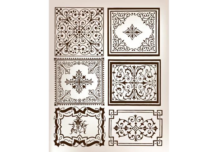 Vector Ornamental Elements Vector Ornamental Elements