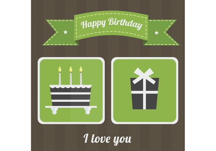Happy Birthday Vector Card Happy Birthday Vector Card