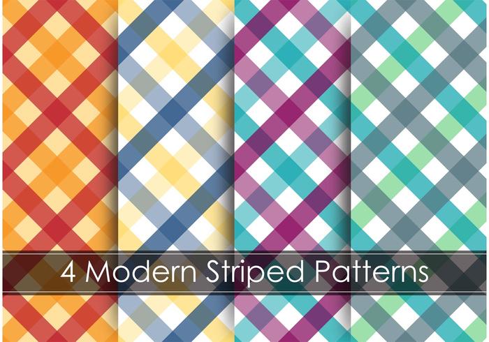 Modern Striped Vector Pattern Modern Striped Vector Pattern