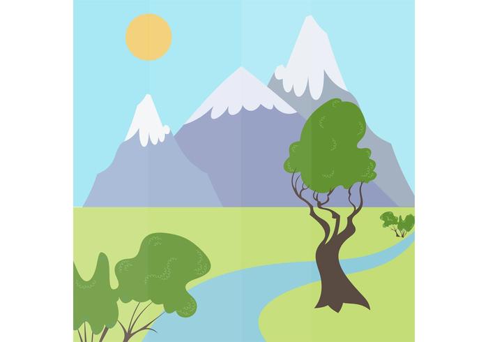 Landscape Vector Illustration Landscape Vector Illustration
