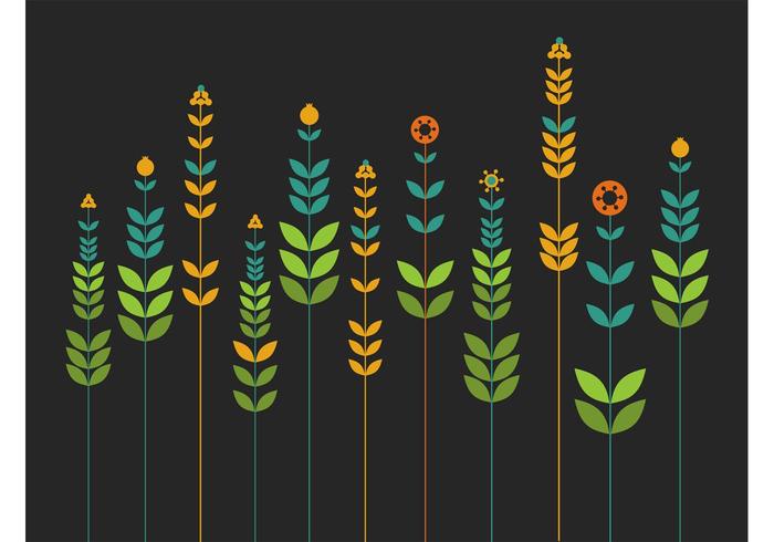 Simple Flowers Background Simple Flowers Background