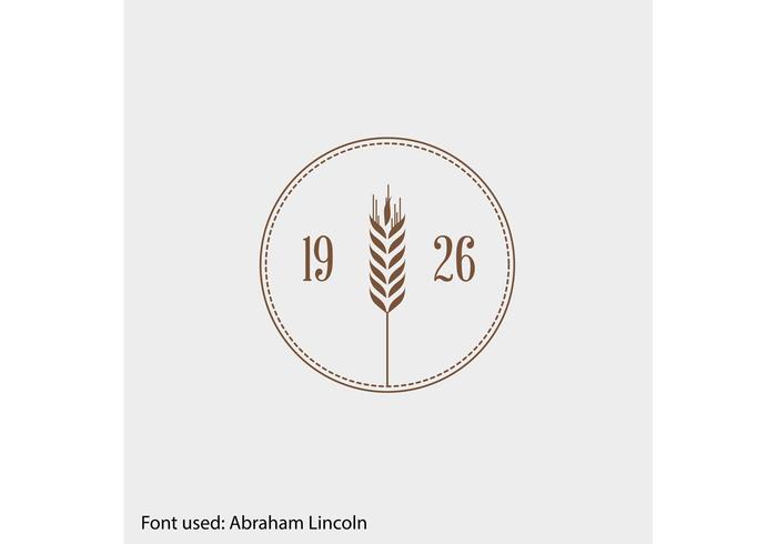 Free Agriculture Badge Vector Free Agriculture Badge Vector