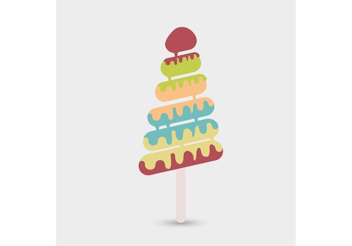 Free Melting Ice Cream Vector Free Melting Ice Cream Vector