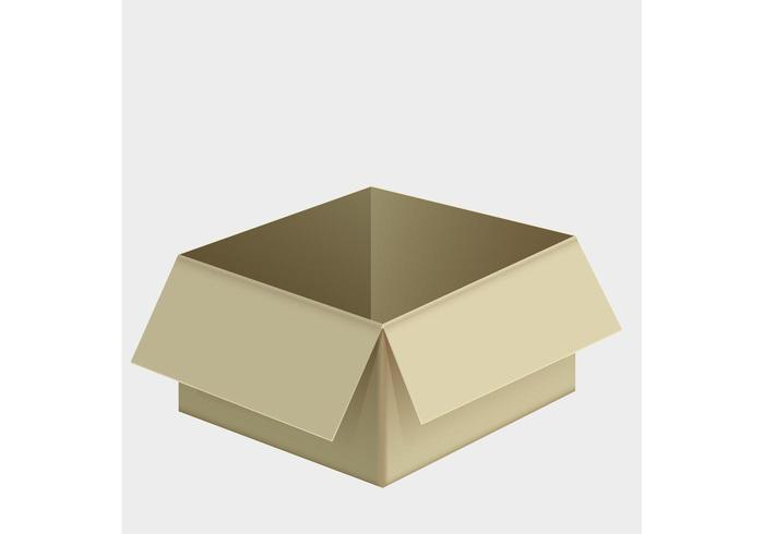 Free Cardboard Box Vector Free Cardboard Box Vector