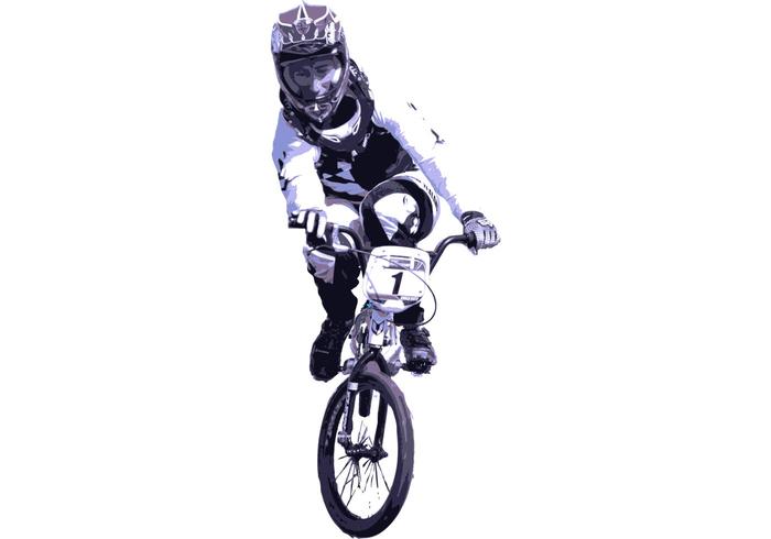USA BMX Biker Vector Kiwi-Racer USA BMX Biker Vector Kiwi-Racer
