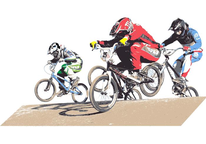 USA BMX Biker Vector Pack USA BMX Biker Vector Pack