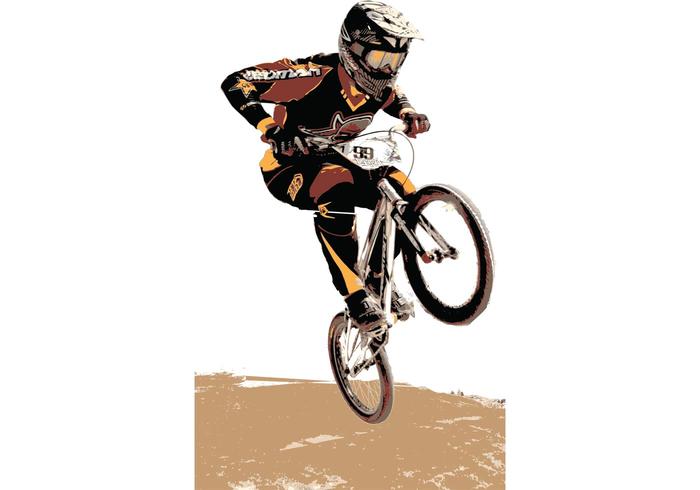 USA BMX Vector Redman Rider