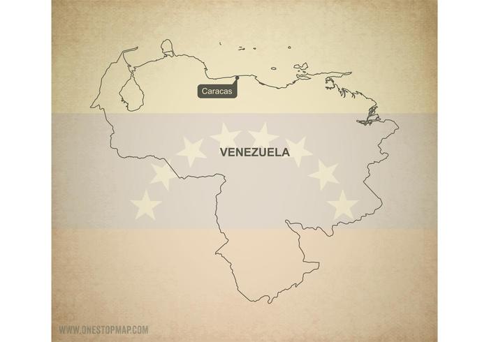 Free Vector Map of Venezuela Free Vector Map of Venezuela