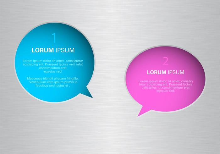 Bubbles on Brushed Metal Vector Pack