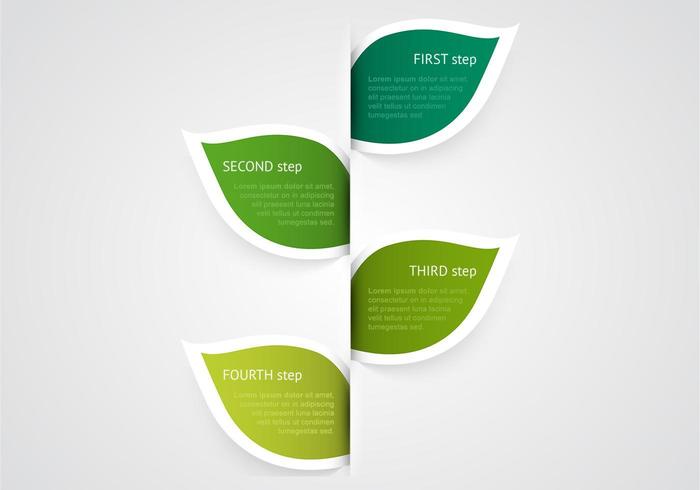 Leaf Banner Vector Set