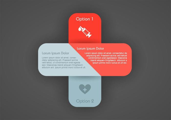 Medical Cross Template Vector