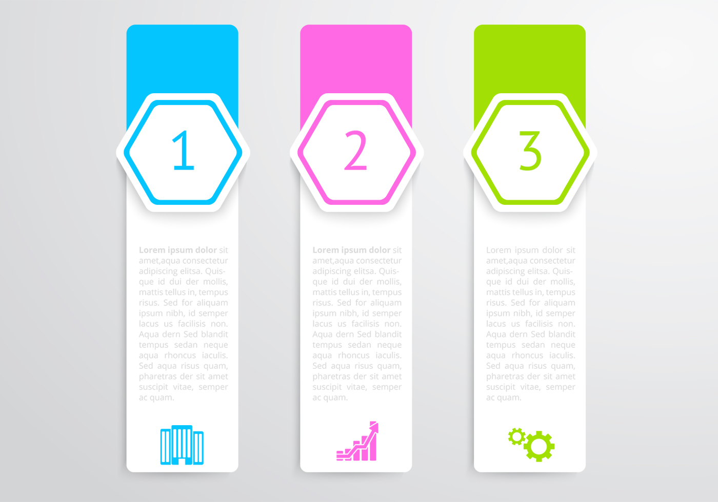 Vertical Hexagon Banners Vector Set Download Free Vertical Hexagon Banners Vector Set Download Free