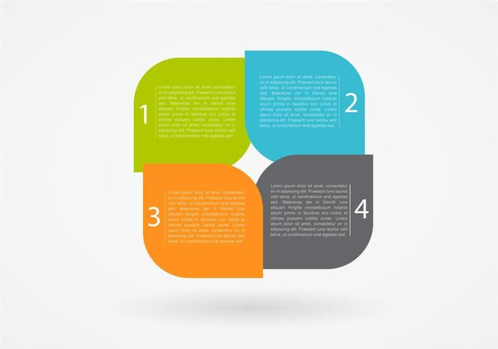 Abstract Options Template Vector