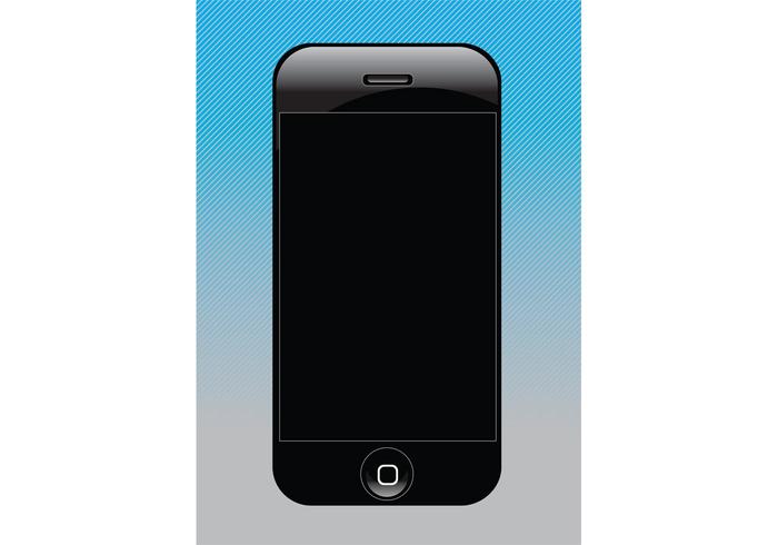 Free Vector iPhone Design Free Vector iPhone Design
