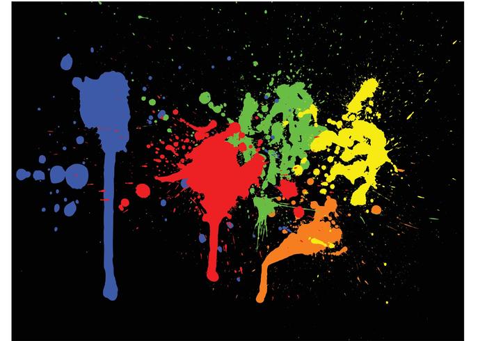 Color Paint Splashes Color Paint Splashes