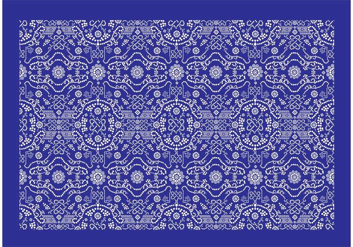 Detailed Flower Pattern Detailed Flower Pattern