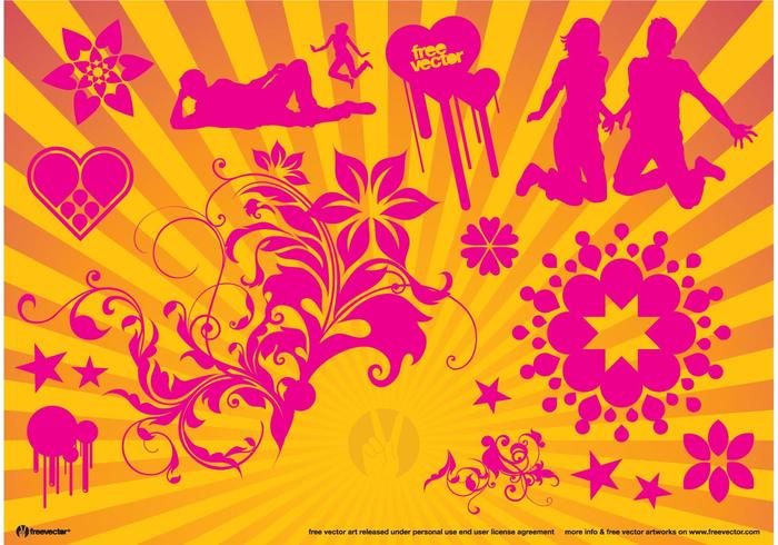 Pink Vector Love Pink Vector Love
