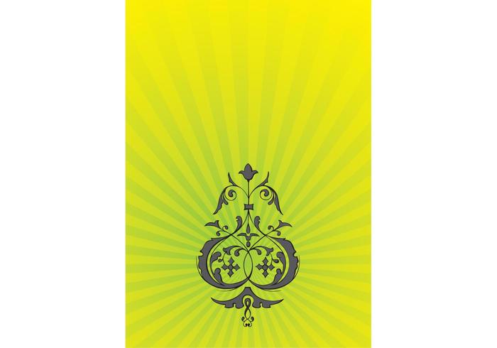 Psychedelic Flower Ornaments Psychedelic Flower Ornaments