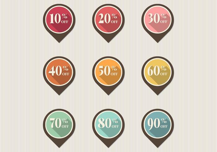 Download Retro Discount Pointer Tag Vector Pack - Download Free ...