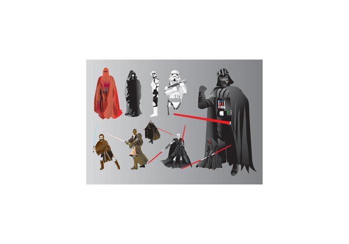 Star Wars Illustrations vector