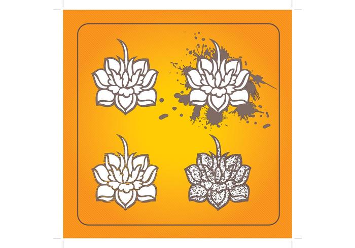 Lotus Flowers - Download Free Vector Art, Stock Graphics & Images