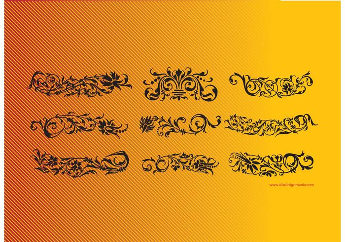 Floral Scrolls Floral Scrolls
