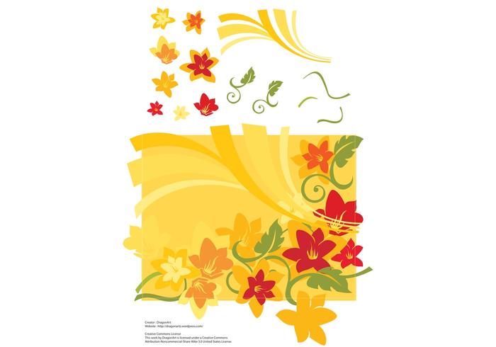 Download Summer Flower Graphics - Download Free Vector Art, Stock ...