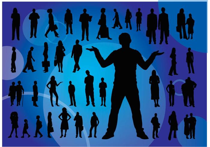Everyday People Silhouettes Everyday People Silhouettes