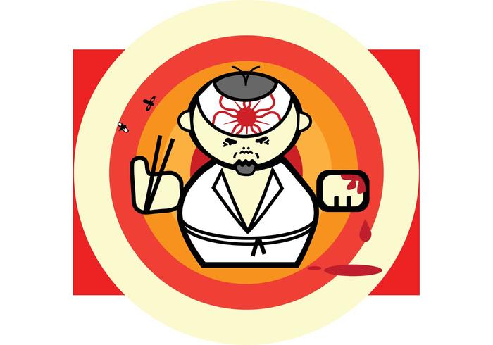 Sushi Master Cartoon Sushi Master Cartoon