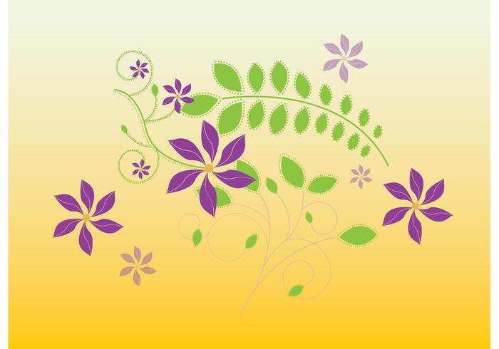 Cute Flowers Illustration Cute Flowers Illustration