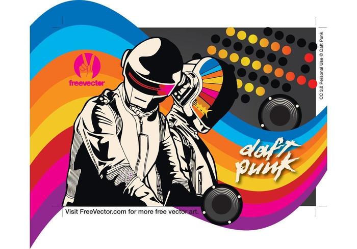 Daft Punk vector