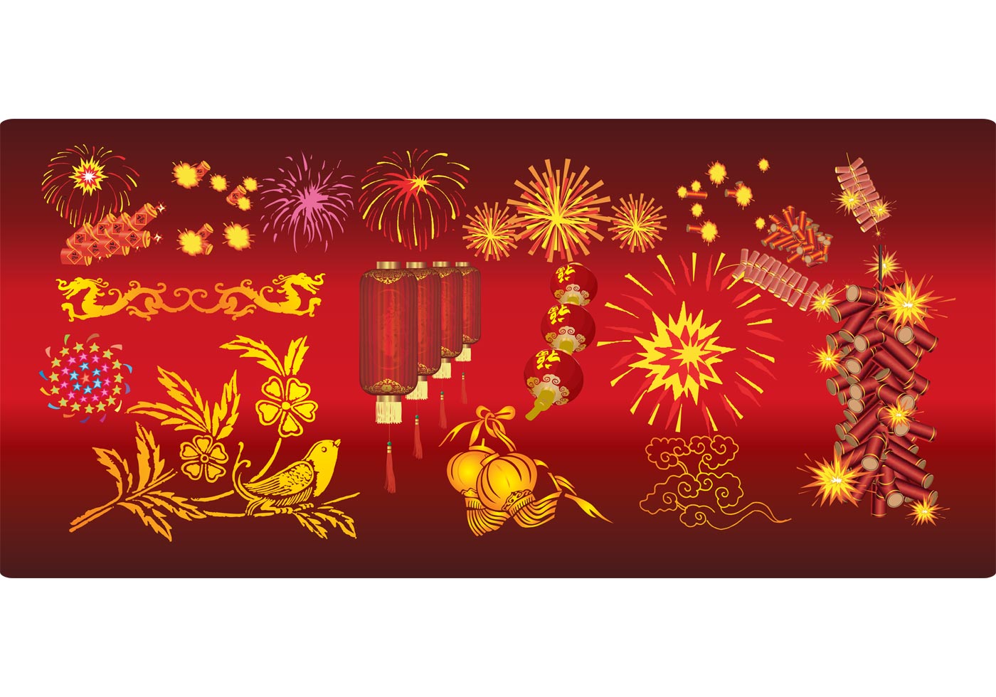 Chinese New Year Celebration - Download Free Vector Art, Stock Graphics &amp; Images