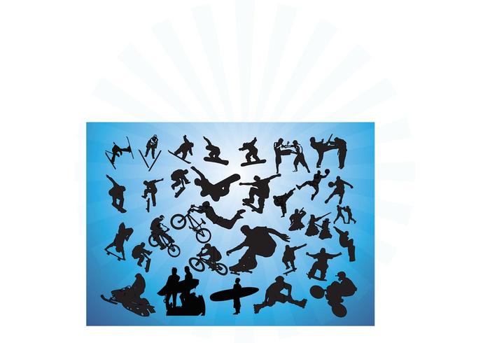 Action Sports Vectors Action Sports Vectors