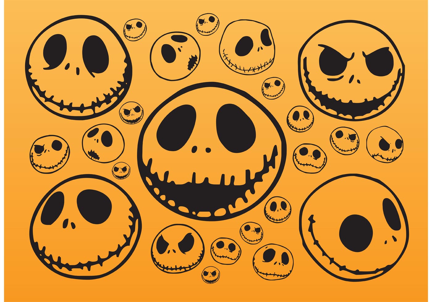 Download Jack Skellington Vectors 62569 Vector Art at Vecteezy