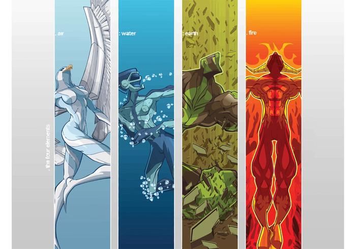 Four Elements by Cris Vector Four Elements by Cris Vector