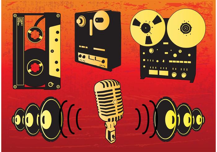 Music Vectors Set - Download Free Vector Art, Stock Graphics & Images