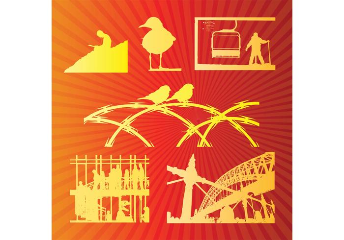 Cool Vector Silhouette Graphics Cool Vector Silhouette Graphics