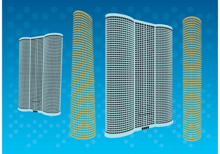 Free Skyscraper Tower Vectors Free Skyscraper Tower Vectors