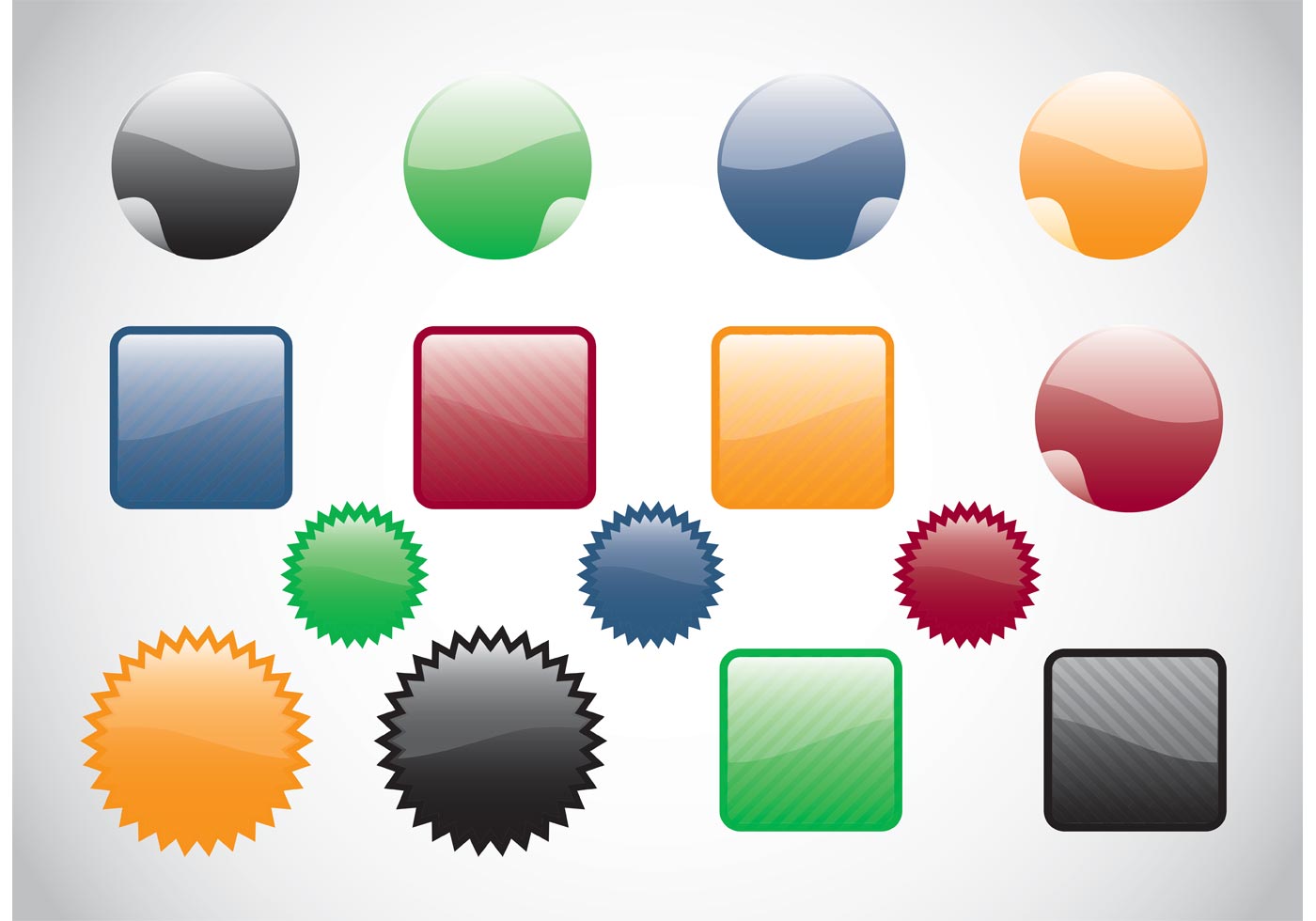 Web Buttons Vectors Download Free Vector Art Stock Graphics And Images