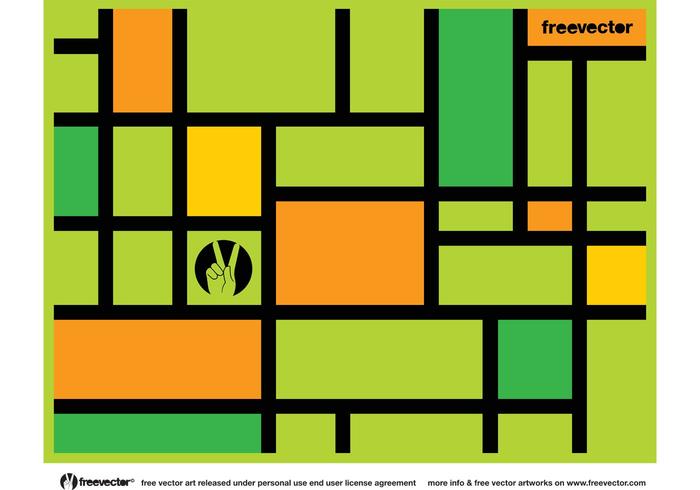 De Stijl Vector De Stijl Vector