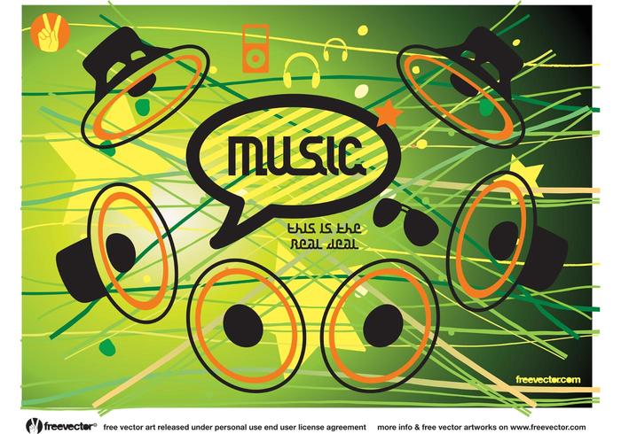 Music Speaker Vector Icons Music Speaker Vector Icons